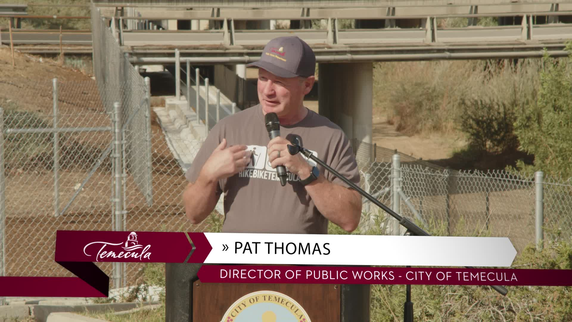 Santa Gertrudis Creek Interconnect Trail Ribbon Cutting